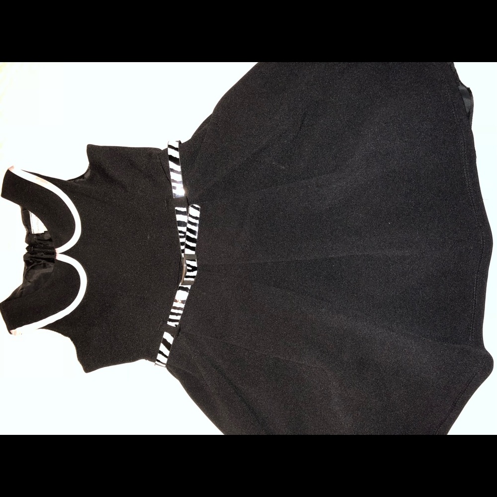 Girls Black Party Dress